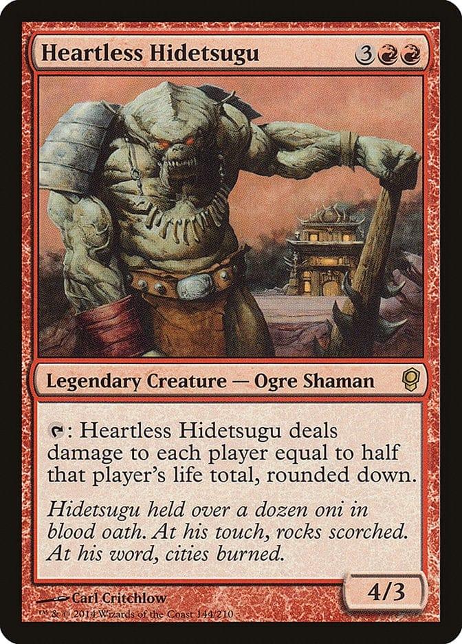 Magic: The Gathering MTG Single Heartless Hidetsugu [Conspiracy]