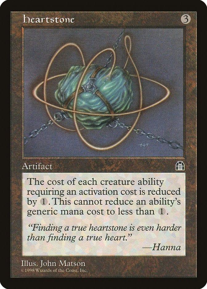 Magic: The Gathering MTG Single Heartstone [Stronghold]