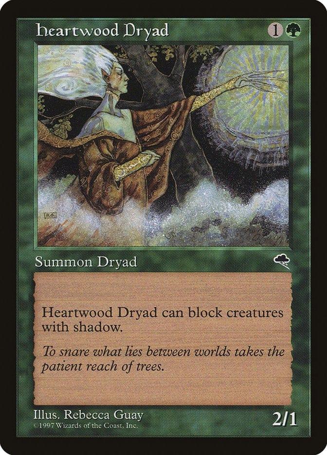 Magic: The Gathering MTG Single Heartwood Dryad [Tempest]