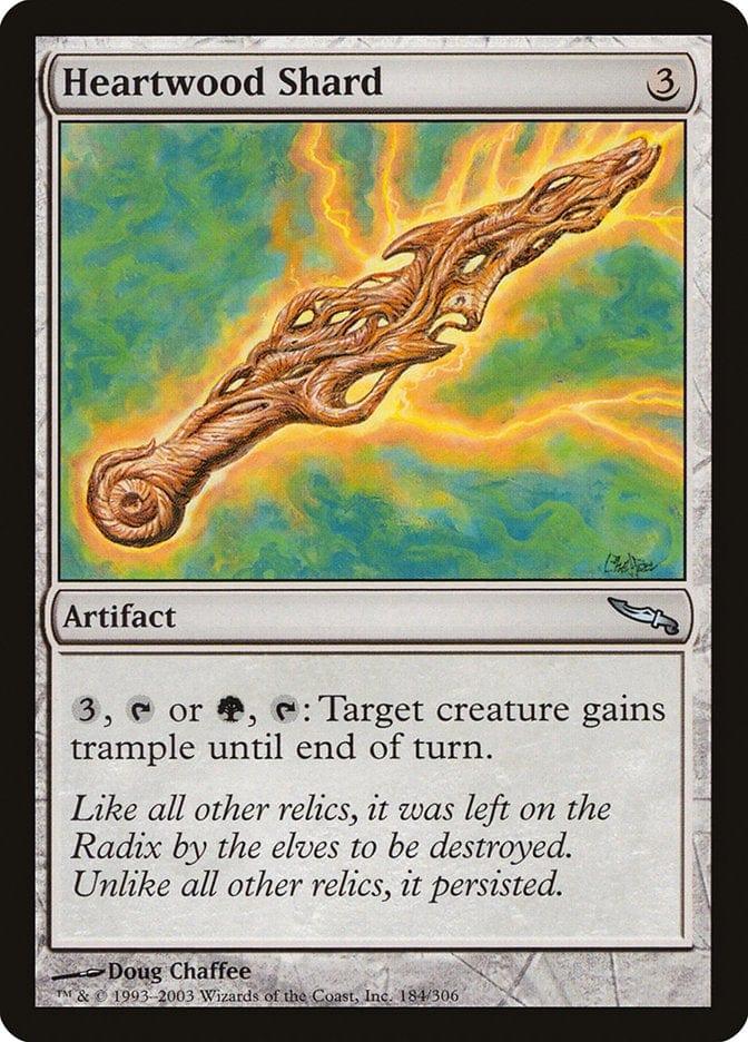 Magic: The Gathering MTG Single Heartwood Shard [Mirrodin]