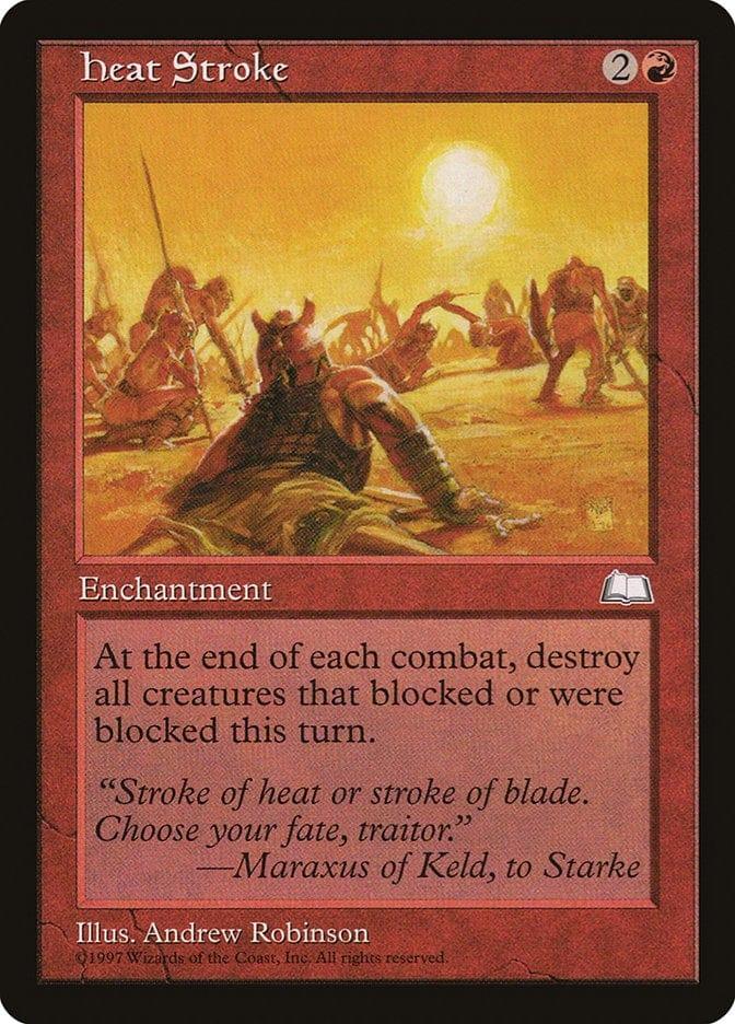 Magic: The Gathering MTG Single Heat Stroke [Weatherlight]