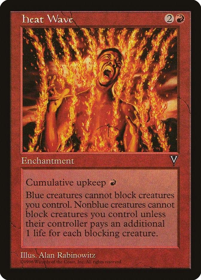 Magic: The Gathering MTG Single Heat Wave [Visions]