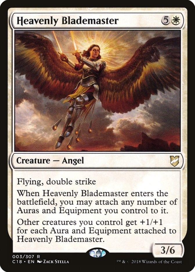 Magic: The Gathering MTG Single Heavenly Blademaster [Commander 2018]