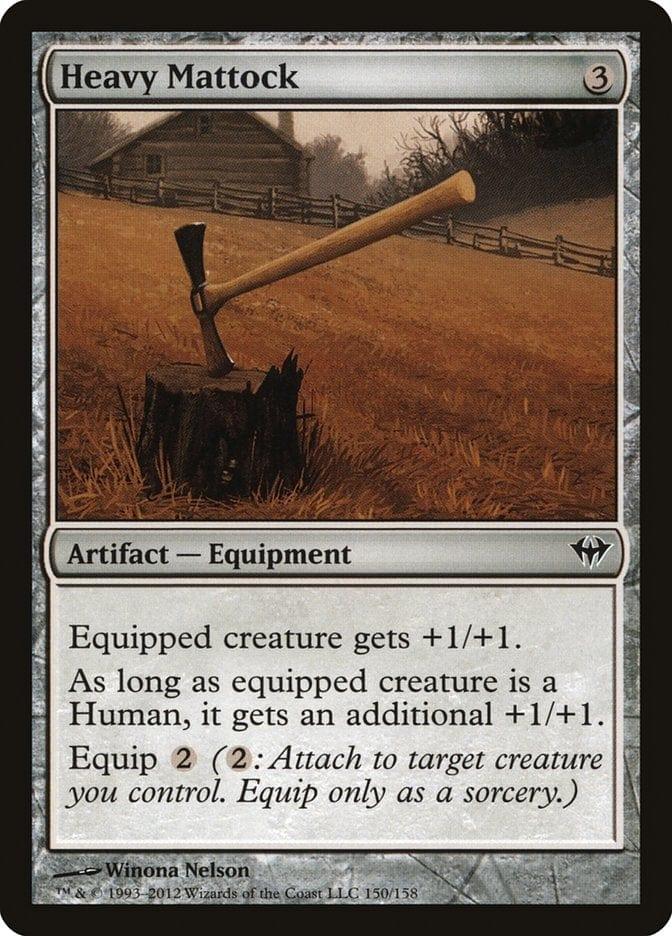 Magic: The Gathering MTG Single Heavy Mattock [Dark Ascension]