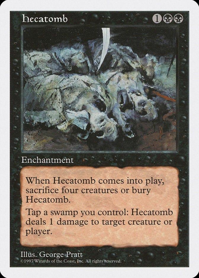 Magic: The Gathering MTG Single Hecatomb [Fifth Edition]