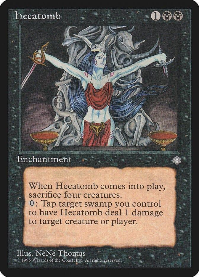 Magic: The Gathering MTG Single Hecatomb [Ice Age]