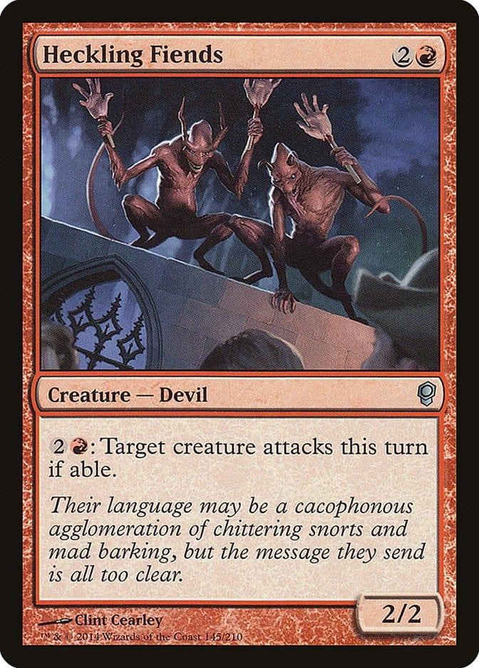 Magic: The Gathering MTG Single Heckling Fiends [Conspiracy]