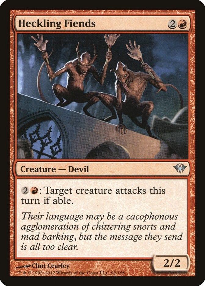 Magic: The Gathering MTG Single Heckling Fiends [Dark Ascension]