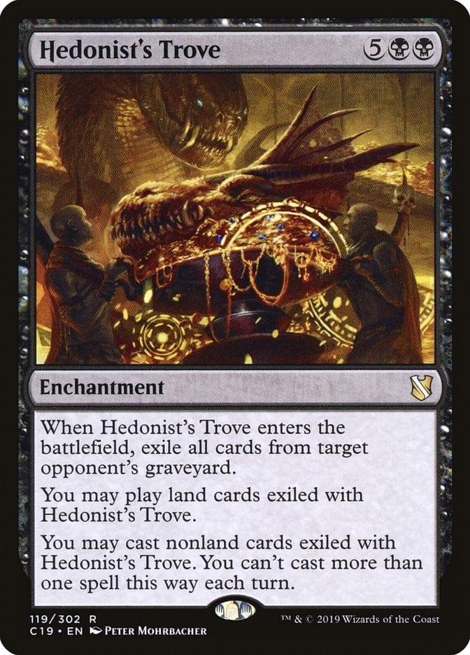 Magic: The Gathering MTG Single Hedonist's Trove [Commander 2019]