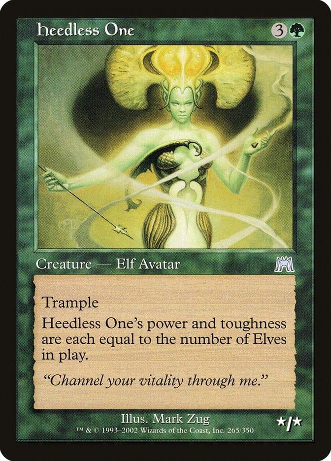 Magic: The Gathering MTG Single Heedless One [Onslaught]