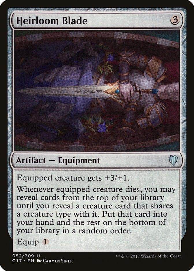 Magic: The Gathering MTG Single Heirloom Blade [Commander 2017]