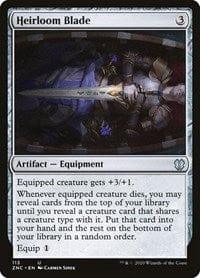Magic: The Gathering MTG Single Heirloom Blade [Zendikar Rising Commander]