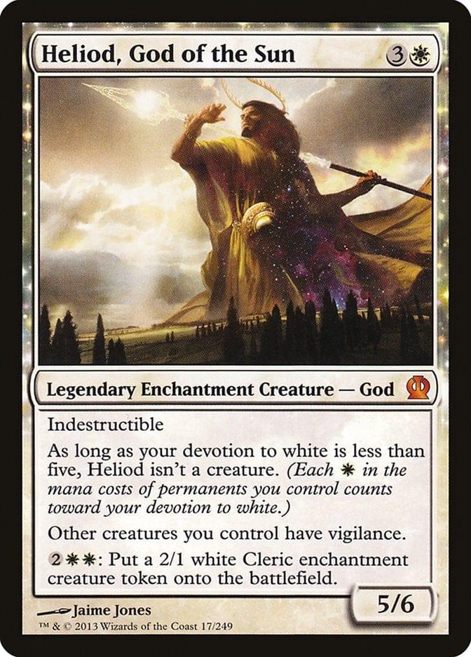 Magic: The Gathering MTG Single Heliod, God of the Sun [Theros]