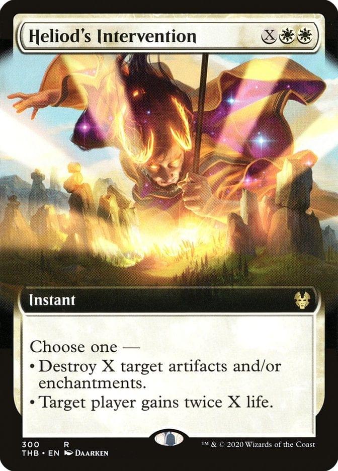 Magic: The Gathering MTG Single Heliod's Intervention (Extended) [Theros Beyond Death]