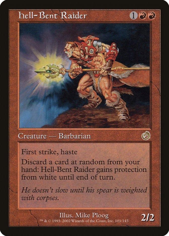 Magic: The Gathering MTG Single Hell-Bent Raider [Torment]