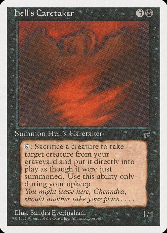 Magic: The Gathering MTG Single Hell's Caretaker [Chronicles]
