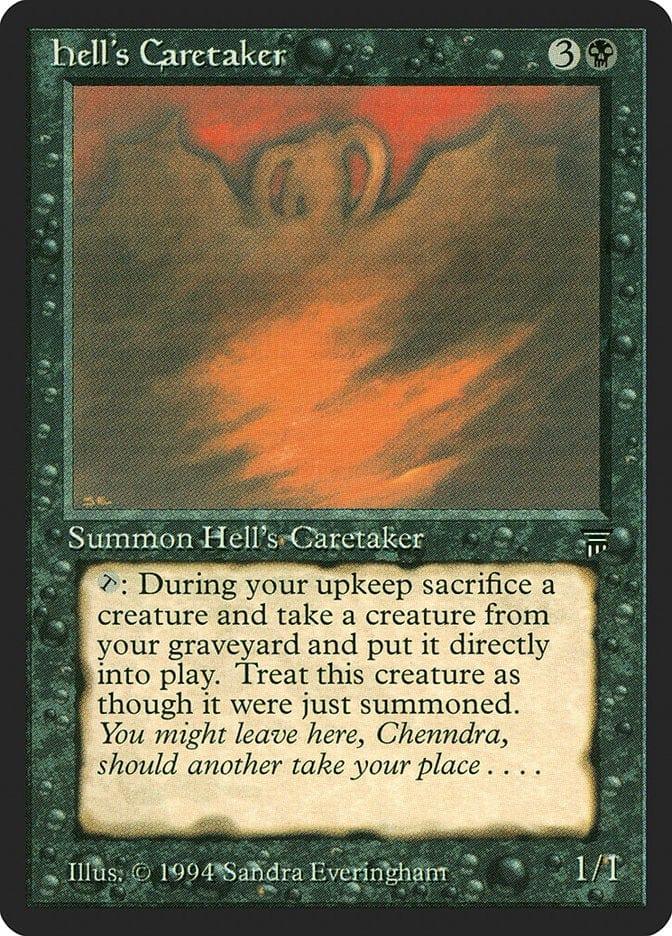 Magic: The Gathering MTG Single Hell's Caretaker [Legends]