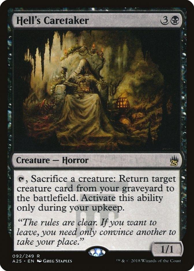Magic: The Gathering MTG Single Hell's Caretaker [Masters 25]