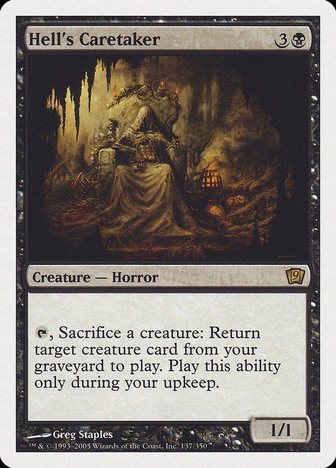 Magic: The Gathering MTG Single Hell's Caretaker [Ninth Edition]