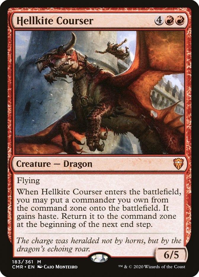 Magic: The Gathering MTG Single Hellkite Courser [Commander Legends]