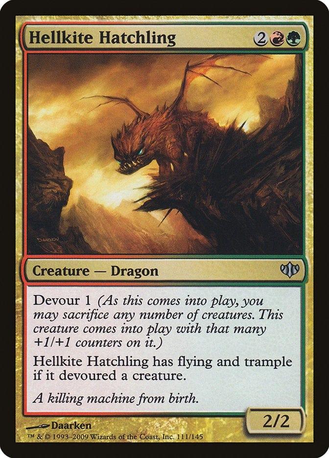 Magic: The Gathering MTG Single Hellkite Hatchling [Conflux]