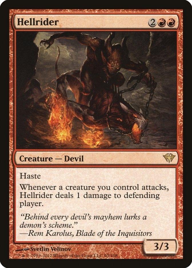 Magic: The Gathering MTG Single Hellrider [Dark Ascension]