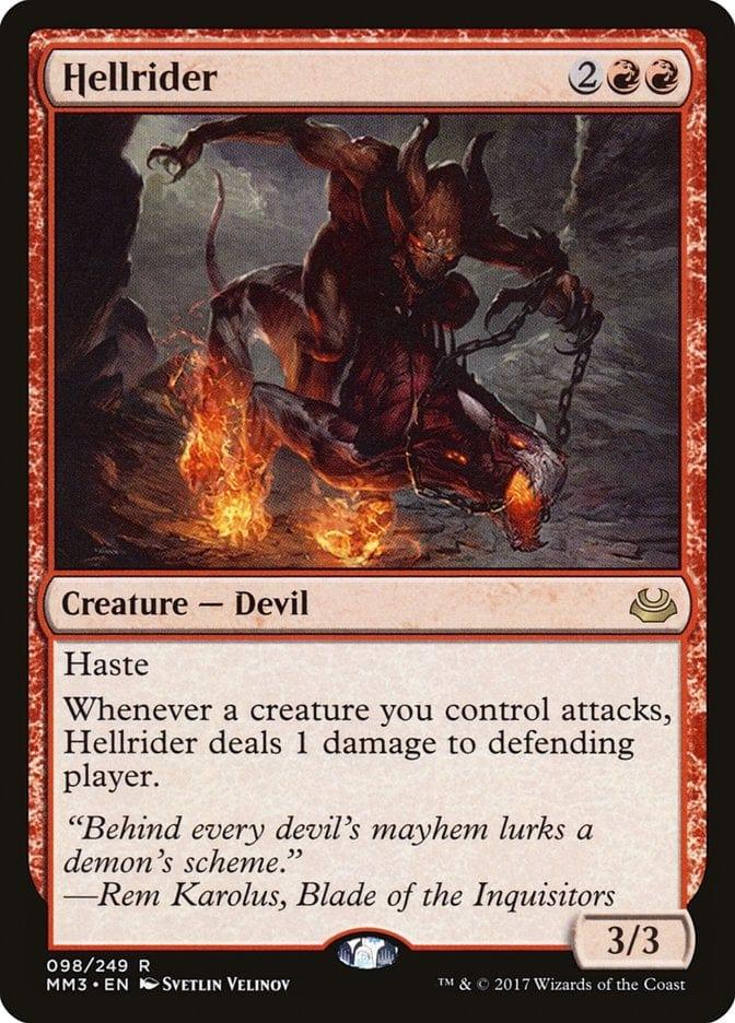 Magic: The Gathering MTG Single Hellrider [Modern Masters 2017]
