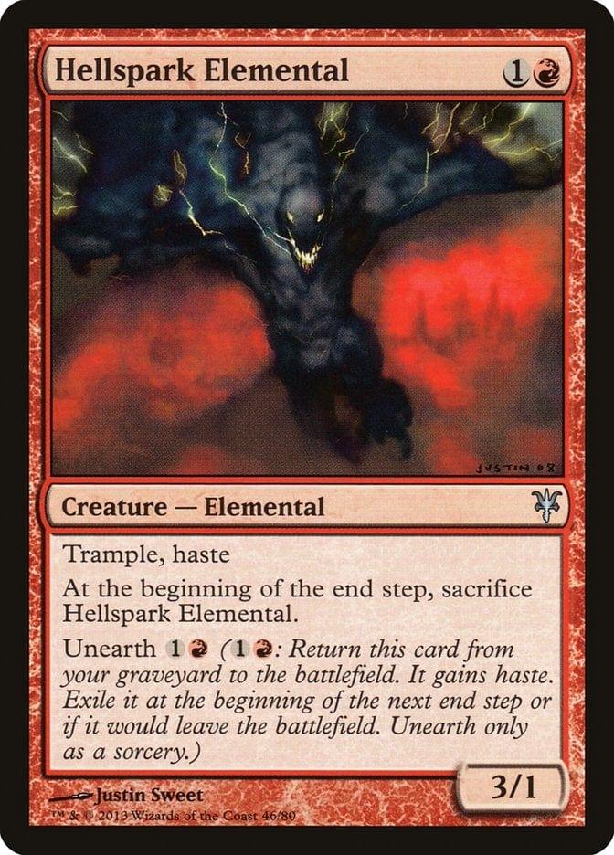 Magic: The Gathering MTG Single Hellspark Elemental [Duel Decks: Sorin vs. Tibalt]