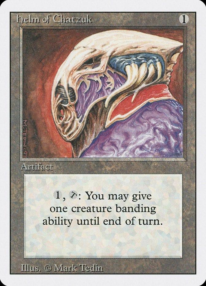 Magic: The Gathering MTG Single Helm of Chatzuk [Revised Edition]