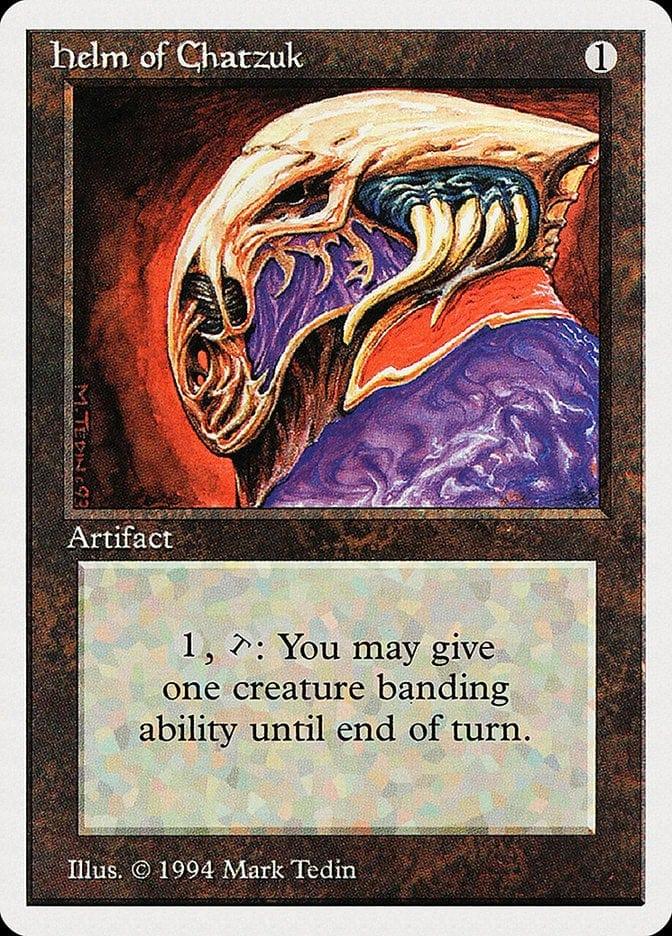 Magic: The Gathering MTG Single Helm of Chatzuk [Summer Magic / Edgar]