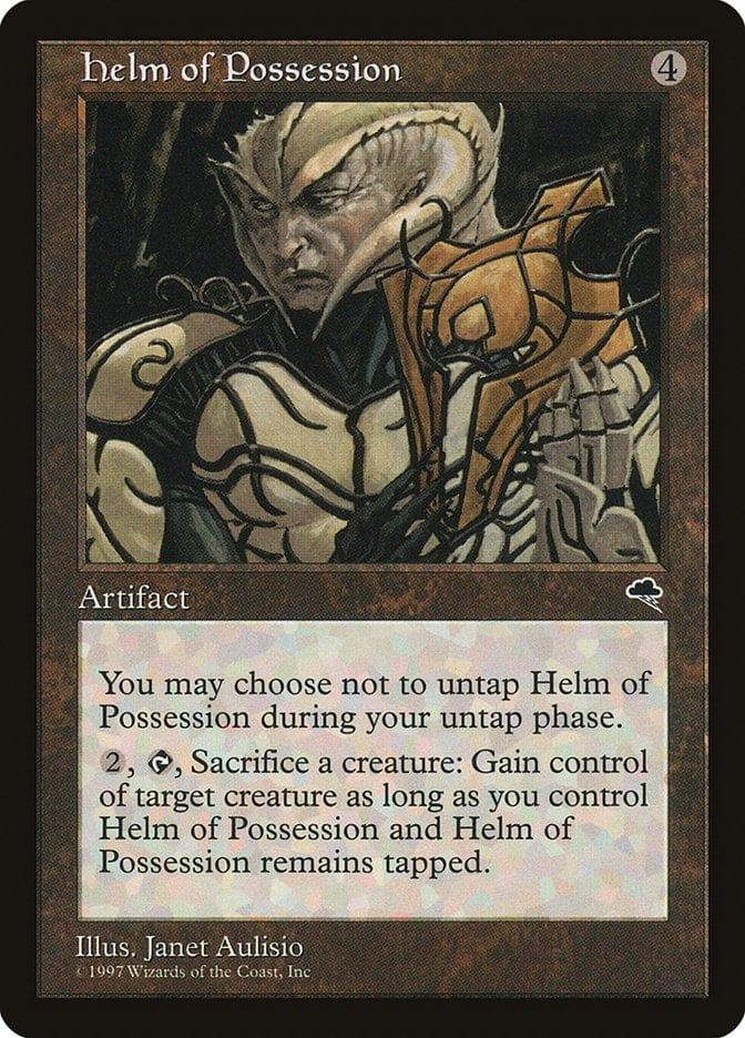 Magic: The Gathering MTG Single Helm of Possession [Tempest]