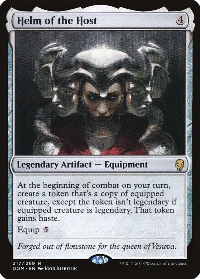 Magic: The Gathering MTG Single Helm of the Host [Dominaria]