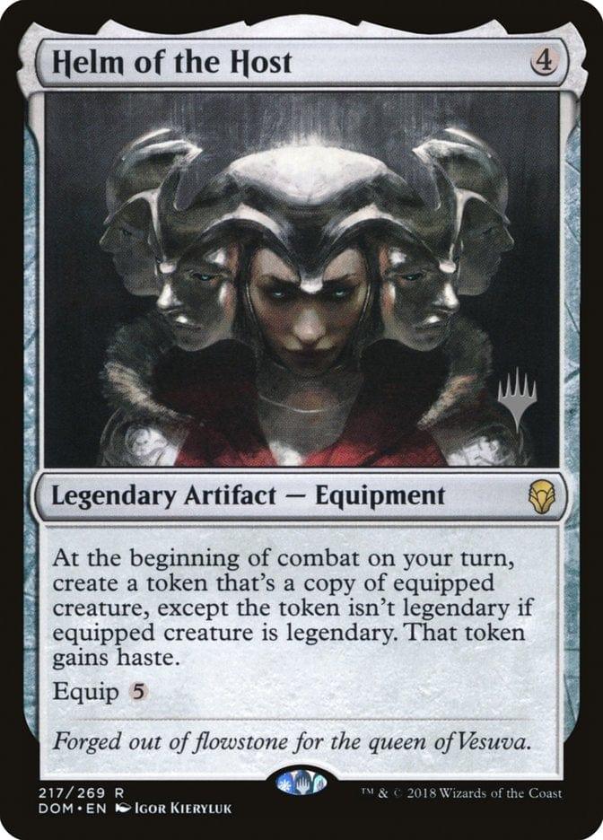 Magic: The Gathering MTG Single Helm of the Host (Promo Pack) [Dominaria Promos]