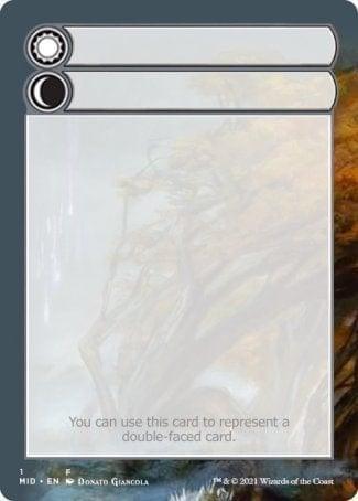 Magic: The Gathering MTG Single Helper Card (1/9) [Innistrad: Midnight Hunt Tokens]
