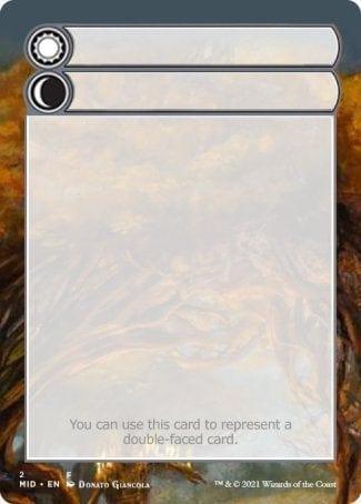Magic: The Gathering MTG Single Helper Card (2/9) [Innistrad: Midnight Hunt Tokens]