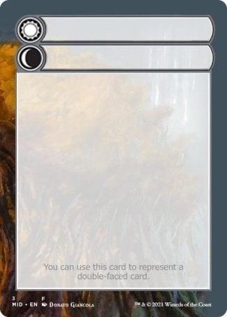 Magic: The Gathering MTG Single Helper Card (3/9) [Innistrad: Midnight Hunt Tokens]