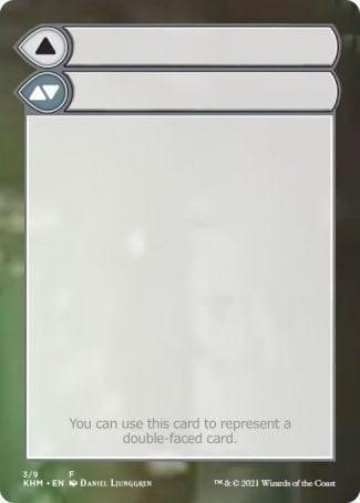 Magic: The Gathering MTG Single Helper Card (3/9) [Kaldheim Tokens]