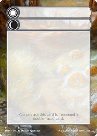 Magic: The Gathering MTG Single Helper Card (5/9) [Innistrad: Midnight Hunt Tokens]