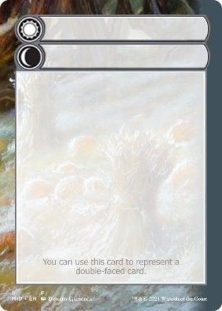 Magic: The Gathering MTG Single Helper Card (6/9) [Innistrad: Midnight Hunt Tokens]