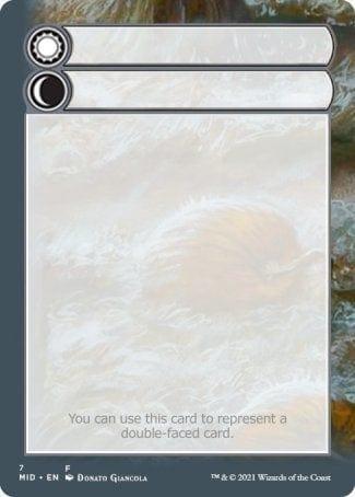Magic: The Gathering MTG Single Helper Card (7/9) [Innistrad: Midnight Hunt Tokens]