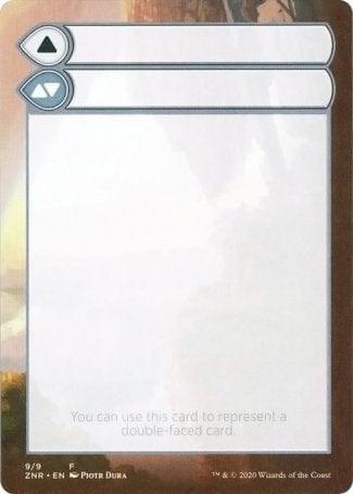 Magic: The Gathering MTG Single Helper Card (9/9) [Zendikar Rising Tokens]