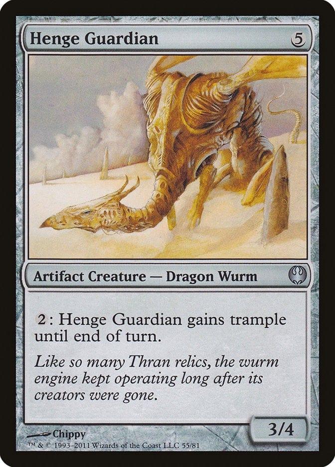 Magic: The Gathering MTG Single Henge Guardian [Duel Decks: Knights vs. Dragons]