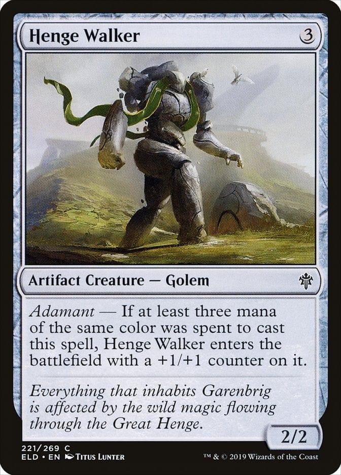 Magic: The Gathering MTG Single Henge Walker [Throne of Eldraine]