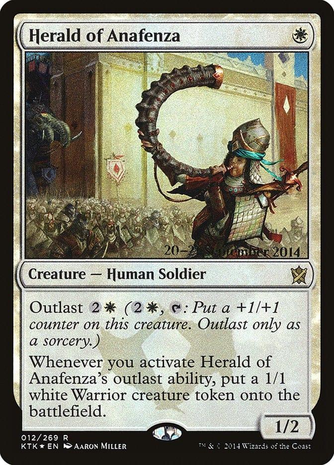 Magic: The Gathering MTG Single Herald of Anafenza  [Khans of Tarkir Prerelease Promos]