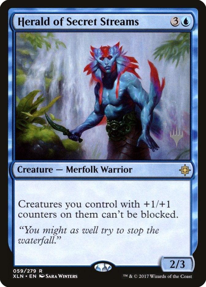 Magic: The Gathering MTG Single Herald of Secret Streams (Promo Pack) [Ixalan Promos]