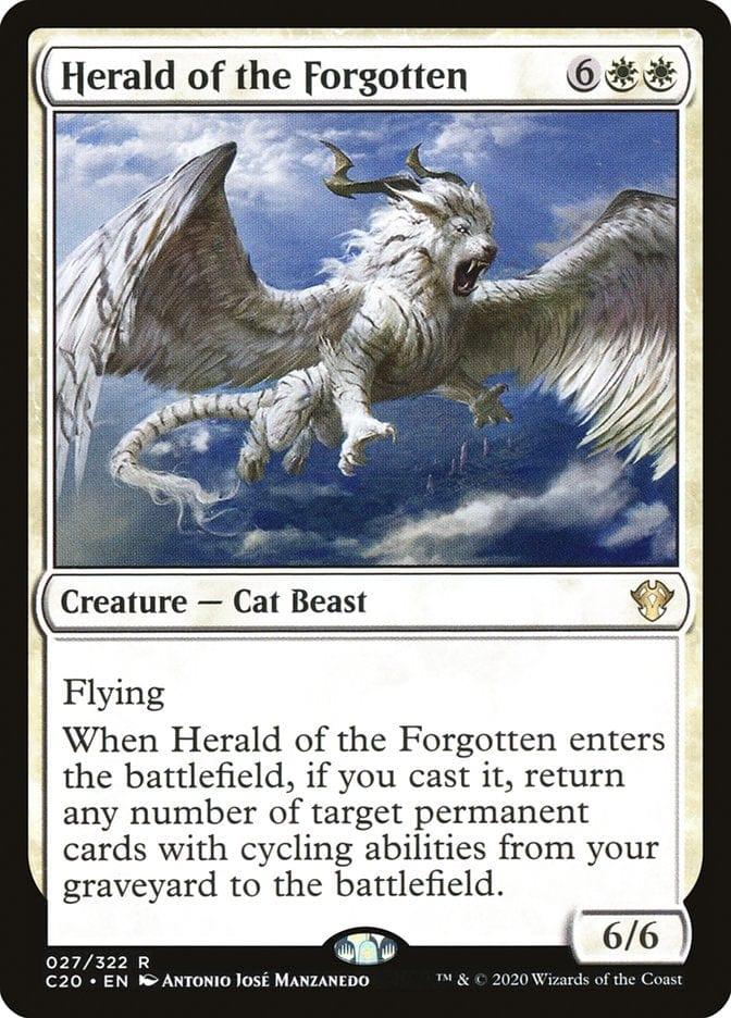 Magic: The Gathering MTG Single Herald of the Forgotten [Commander 2020]