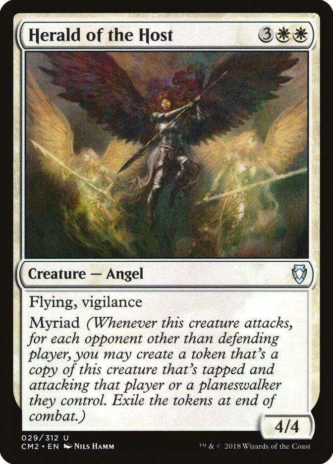 Magic: The Gathering MTG Single Herald of the Host [Commander Anthology Volume II]