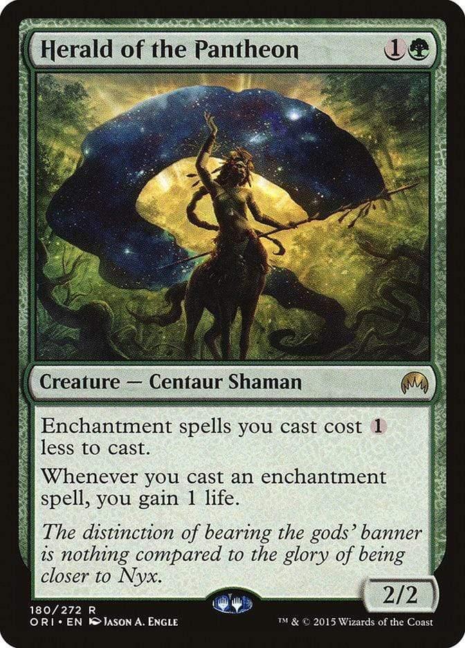 Magic: The Gathering MTG Single Herald of the Pantheon [Magic Origins]