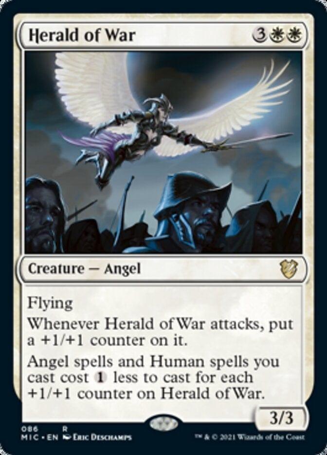 Magic: The Gathering MTG Single Herald of War [Innistrad: Midnight Hunt Commander]