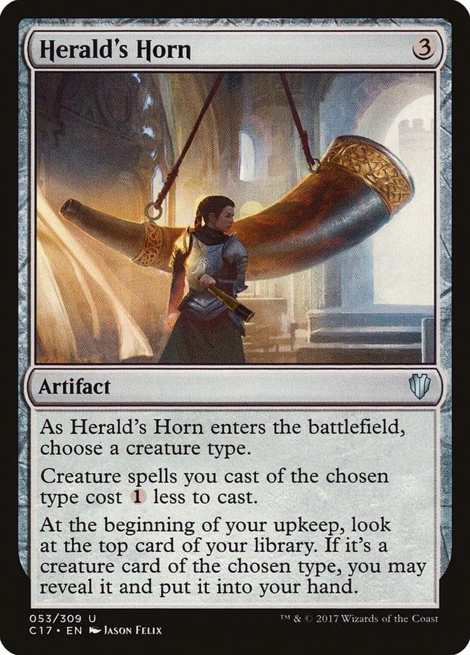 Magic: The Gathering MTG Single Herald's Horn [Commander 2017]